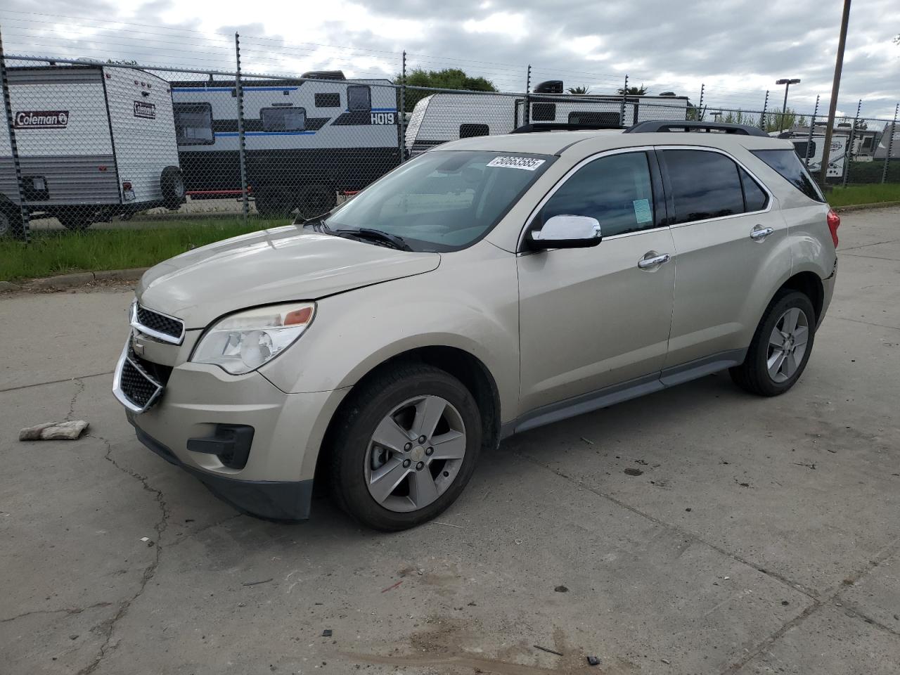 2014 Chevrolet Equinox LT, VIN 2GNALBEK0E6311192 — Front end