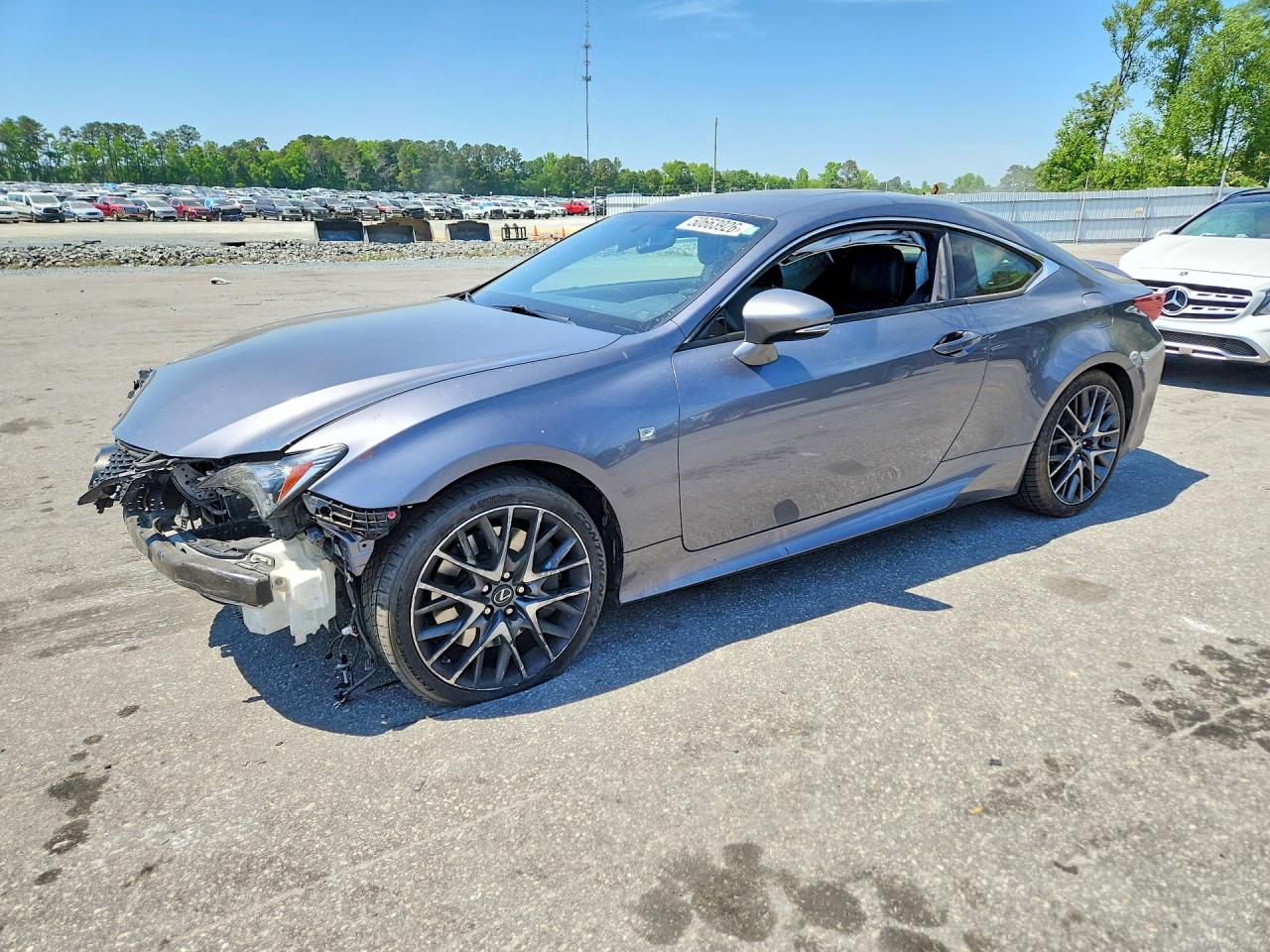 2017 Lexus RC 200t F Sport, VIN JTHHA5BC5H5007351 — Front end