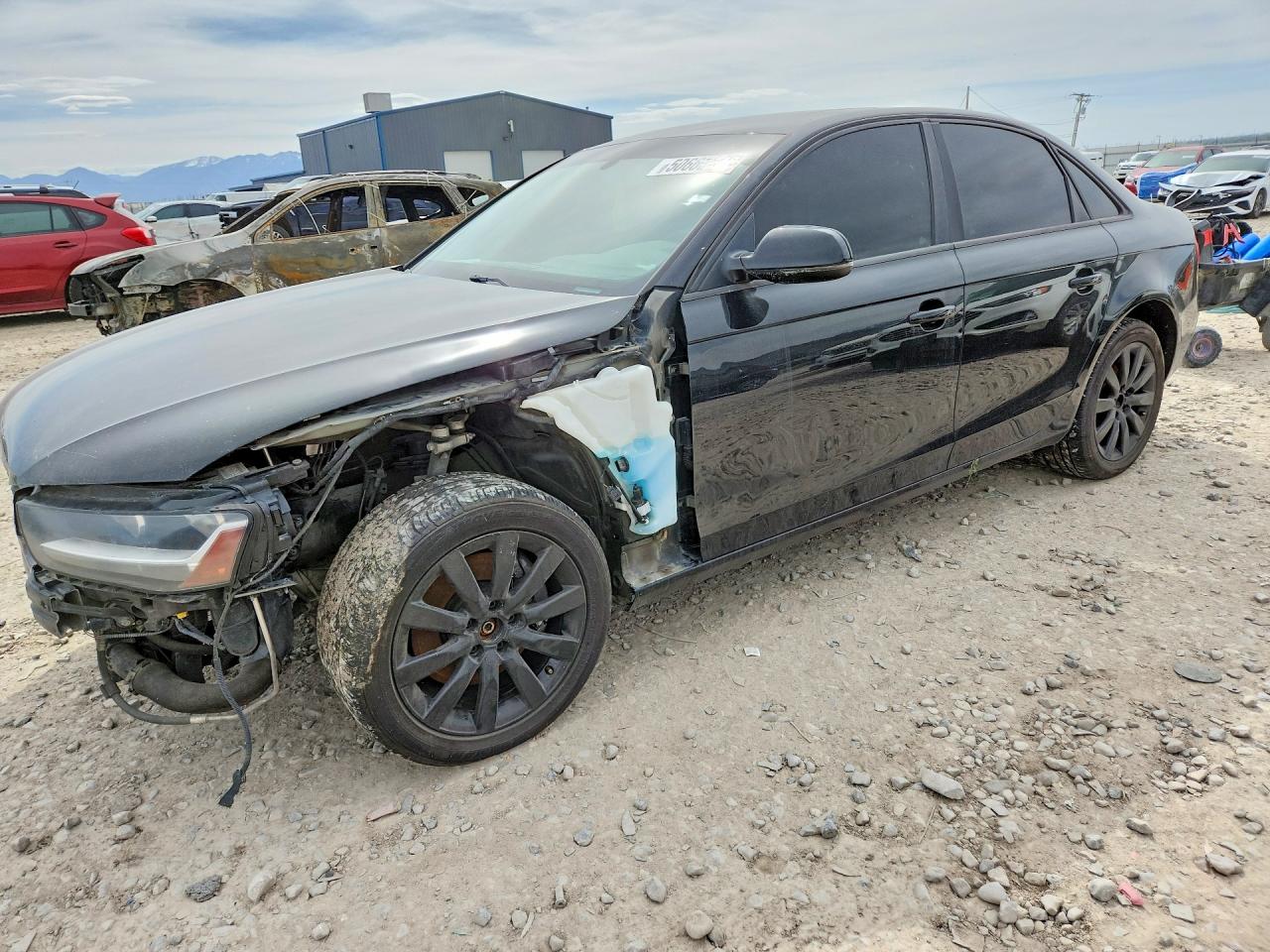 2014 Audi A4 Premium, VIN WAUAFAFLXEN009225 — Front end