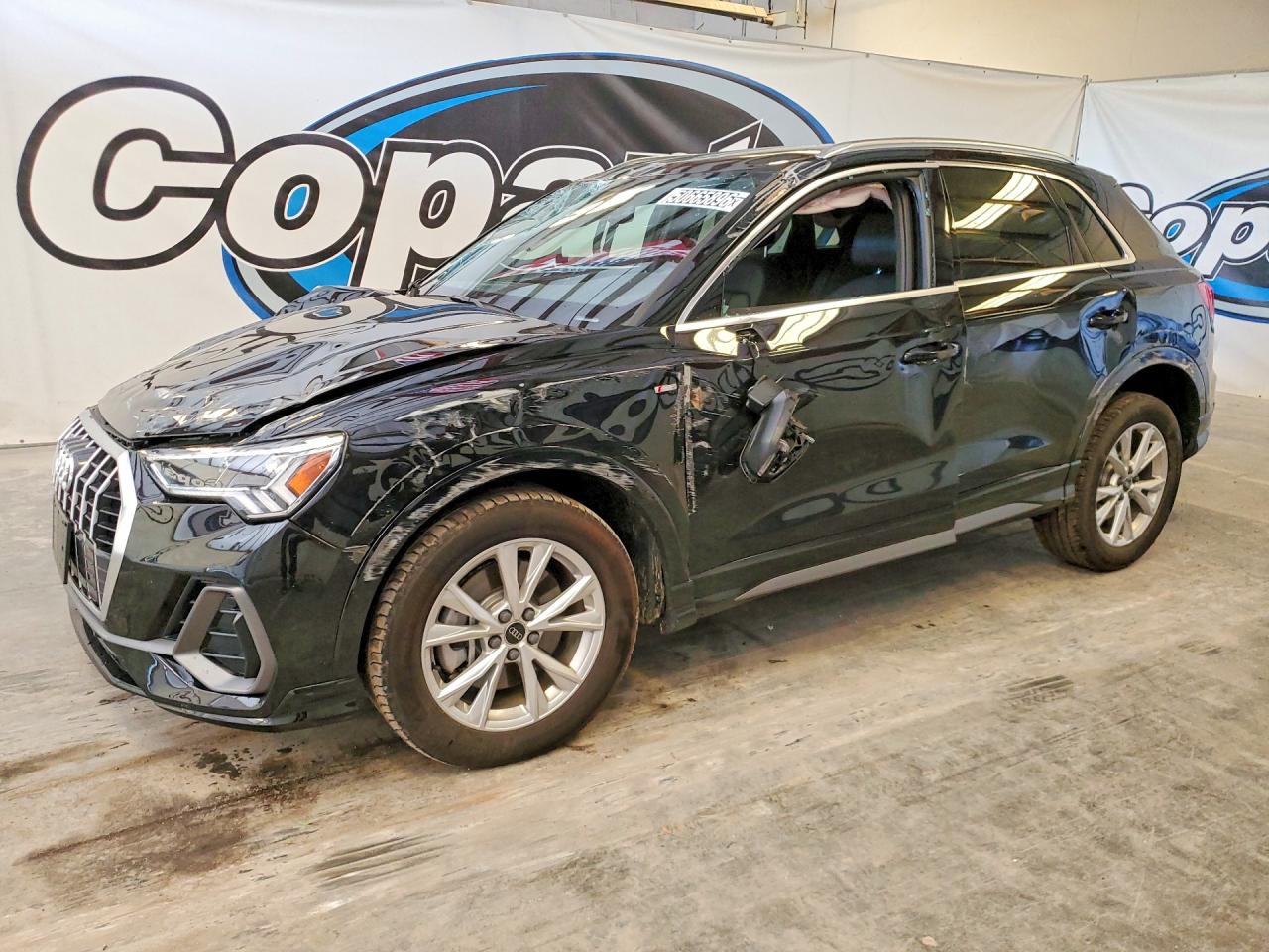 2025 Audi Q3 S line Premium, VIN WA1DECF37S1047572 — Rollover