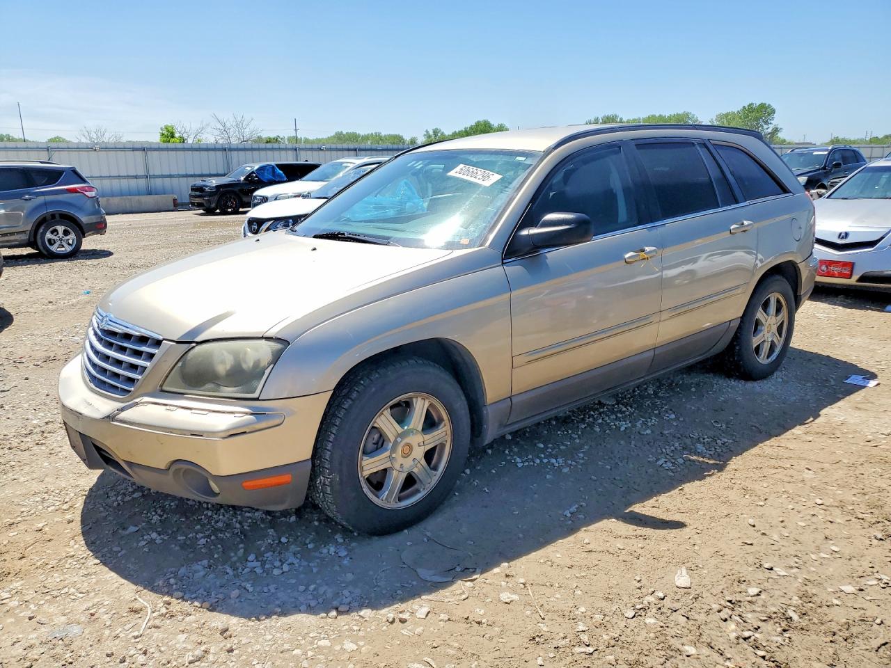 2004 Chrysler Pacifica, VIN 2C8GM68414R389237 — Hail
