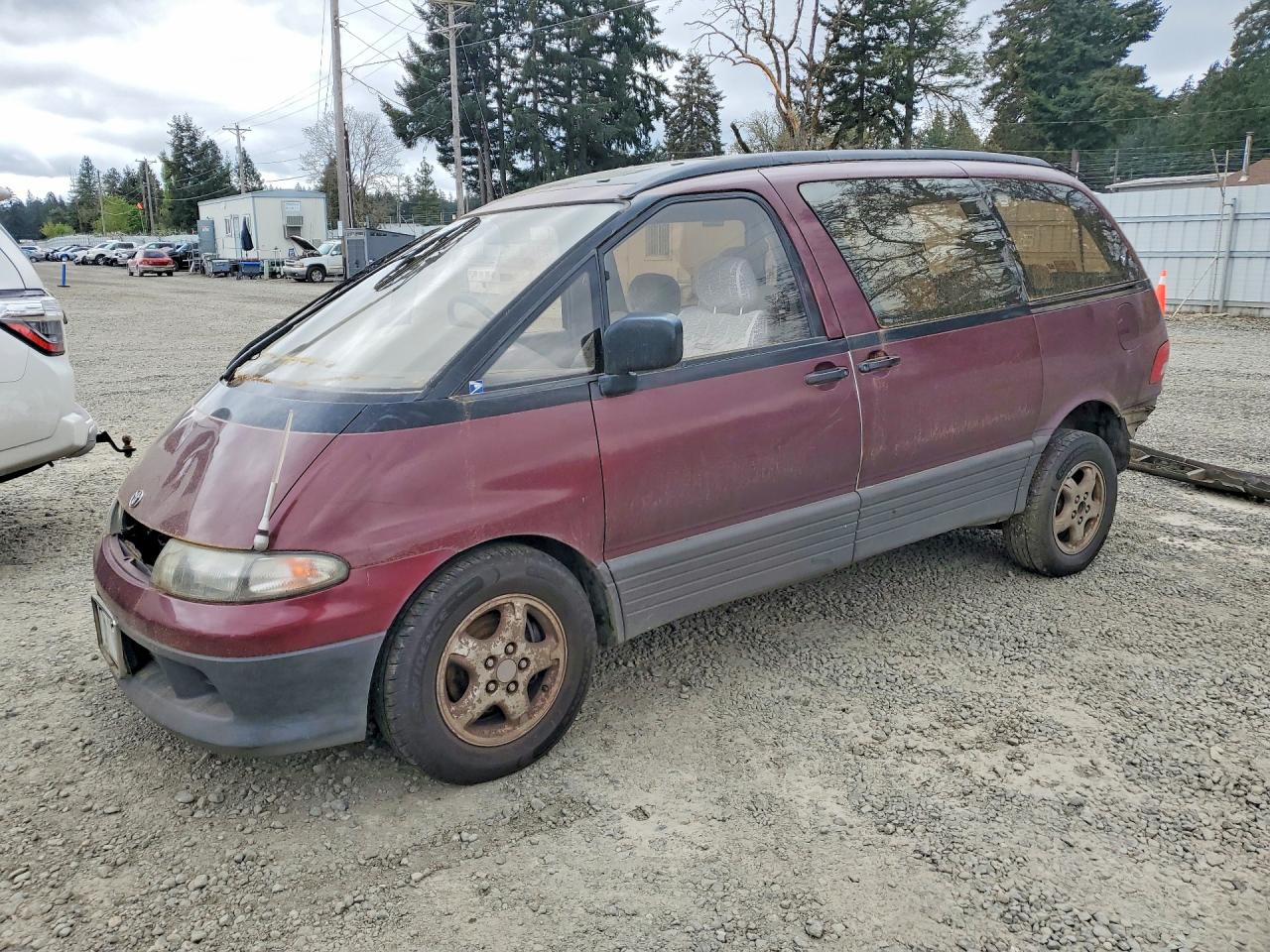 1995 Toyota Previa, VIN TCR101219929 — Rear end