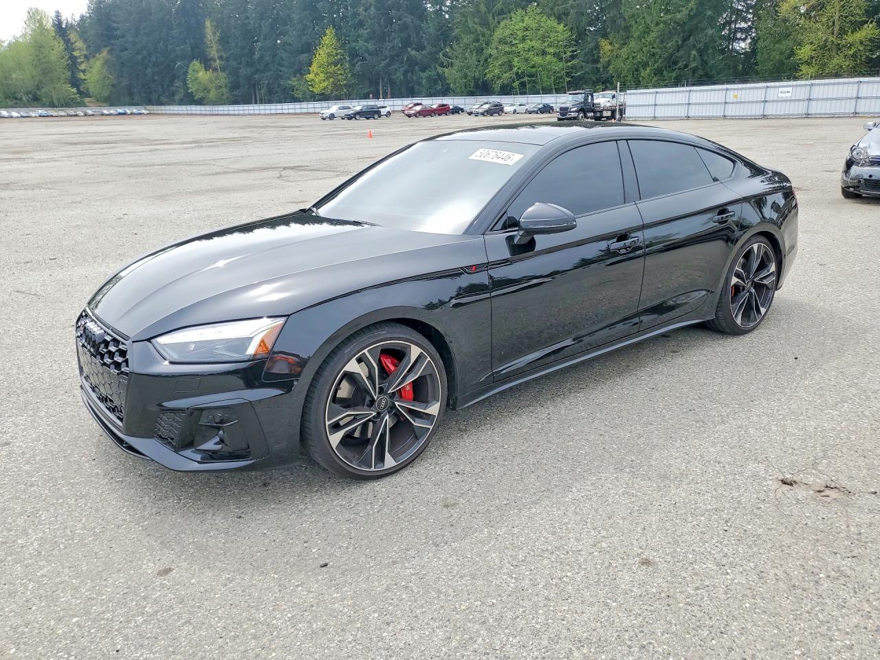 2024 Audi S5 Sportback Premium Plus, VIN WAUB4CF51RA012793 — Зад