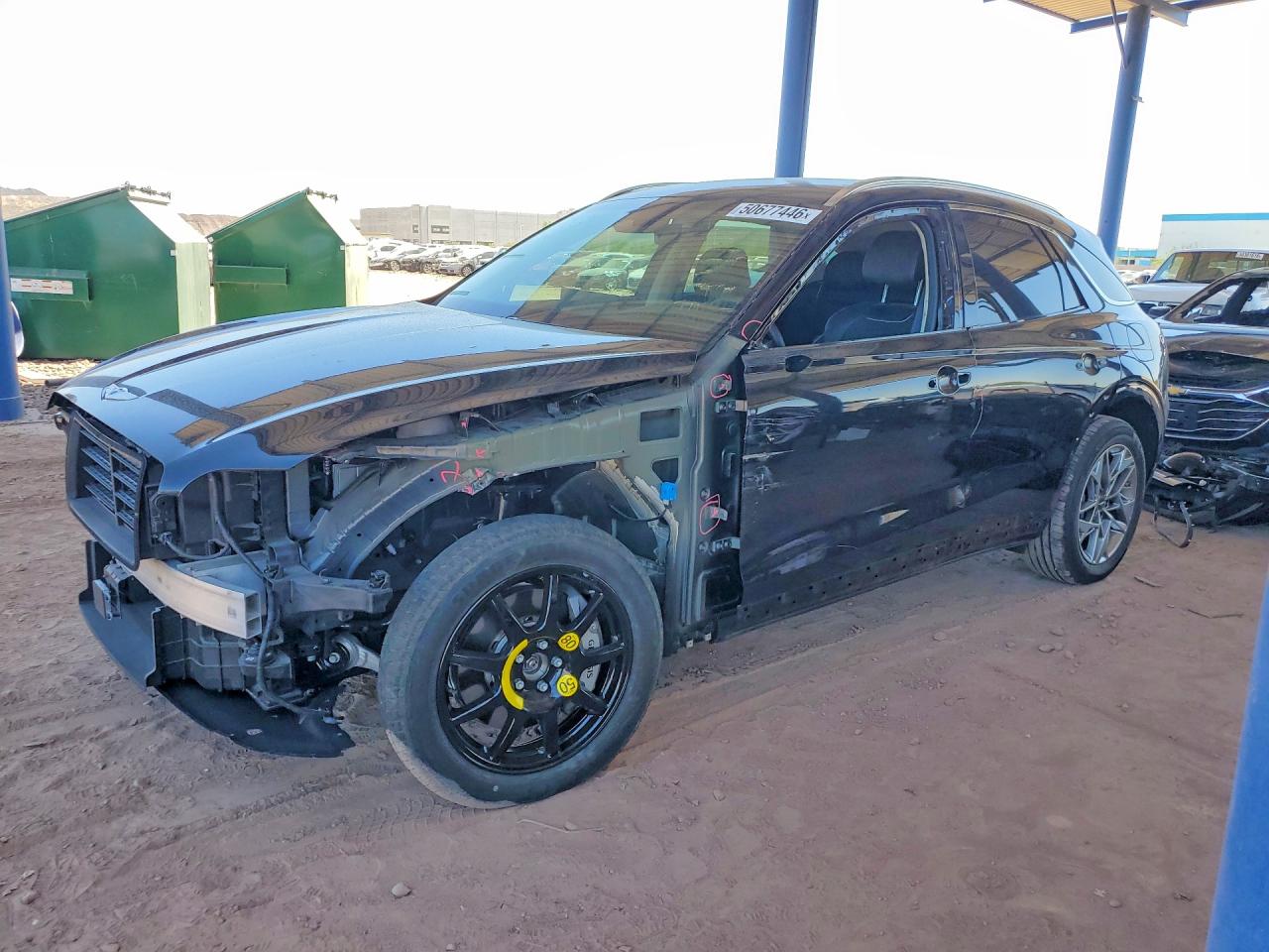 2024 Genesis GV70 2.5T, VIN 5NMMADTBXRH016335 — Front end
