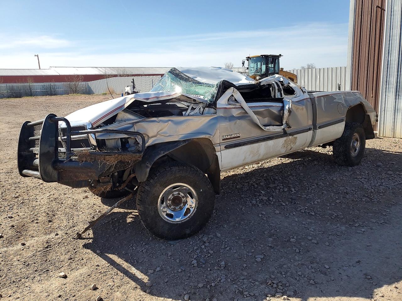 1998 Dodge 2500, VIN 1B7KF2360WJ174527 — Опрокидывание