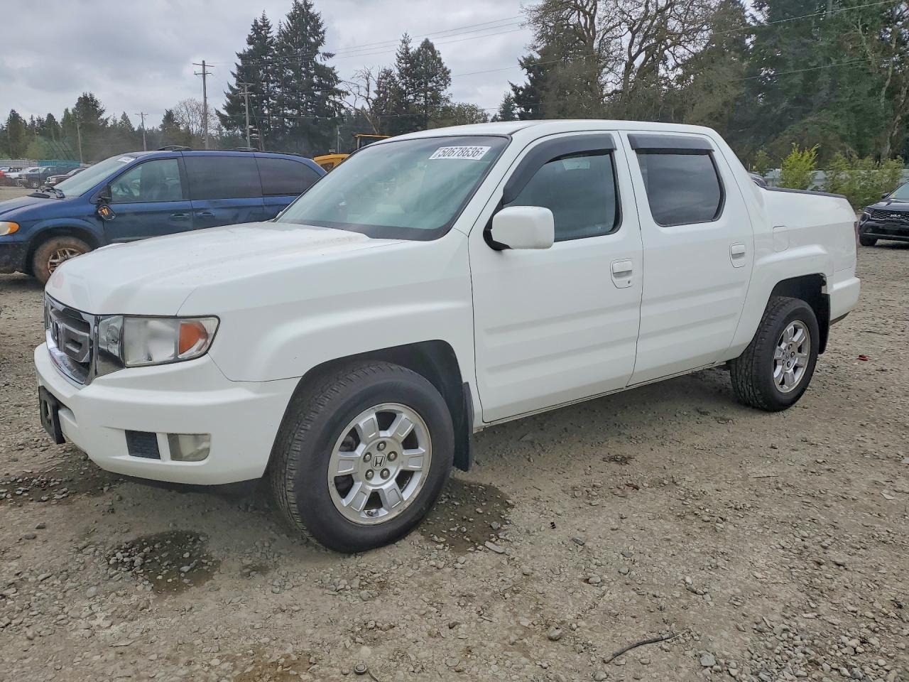 2009 Honda Ridgeline RTS, VIN 5FPYK16429B101690 — Перед