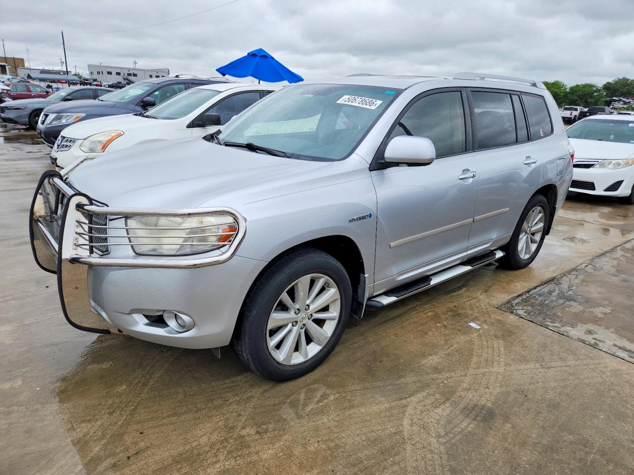 2009 Toyota Highlander Limited, VIN JTEEW44A192037506 — Rear end
