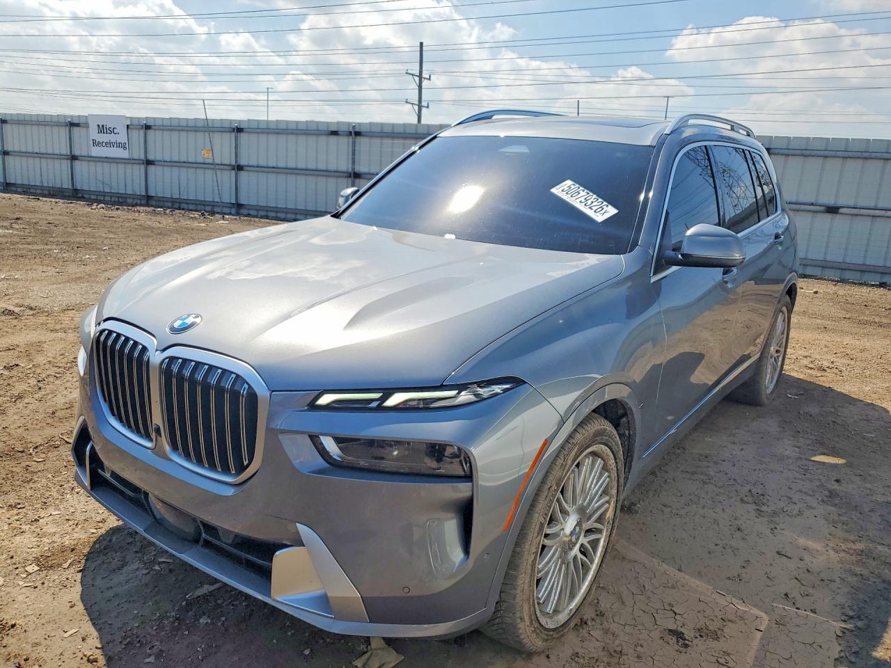 2023 BMW X7 xDrive40i, VIN 5UX23EM05P9P92075 — Water / flood