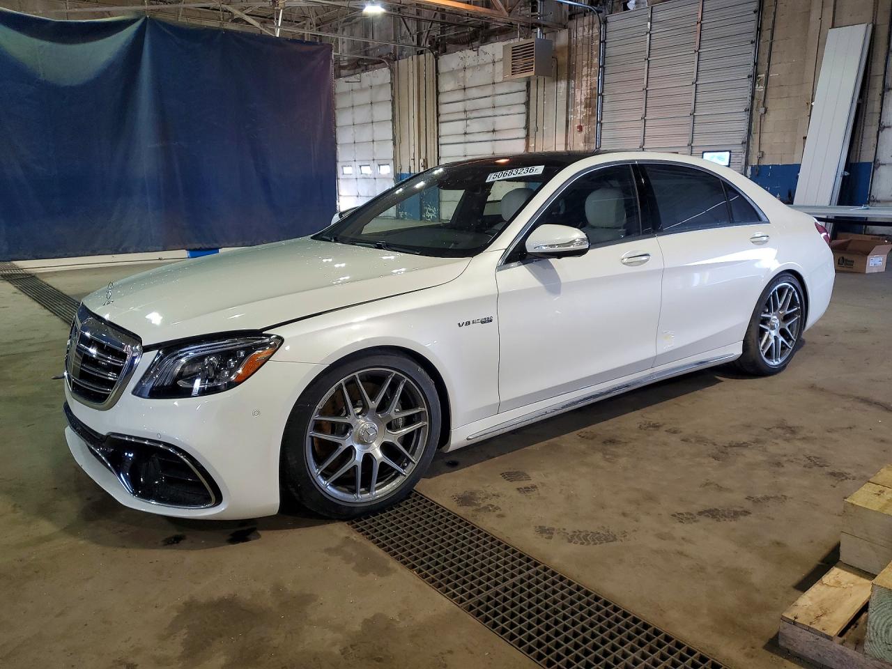 2020 Mercedes-Benz S 63 AMG, VIN WDDUG8JBXLA517385 — Water / flood