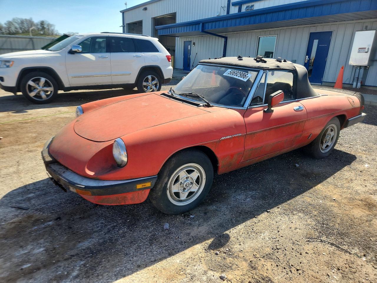 1984 Alfa Romeo Spider Veloce, VIN ZARBA5419E1019904 — Крыша