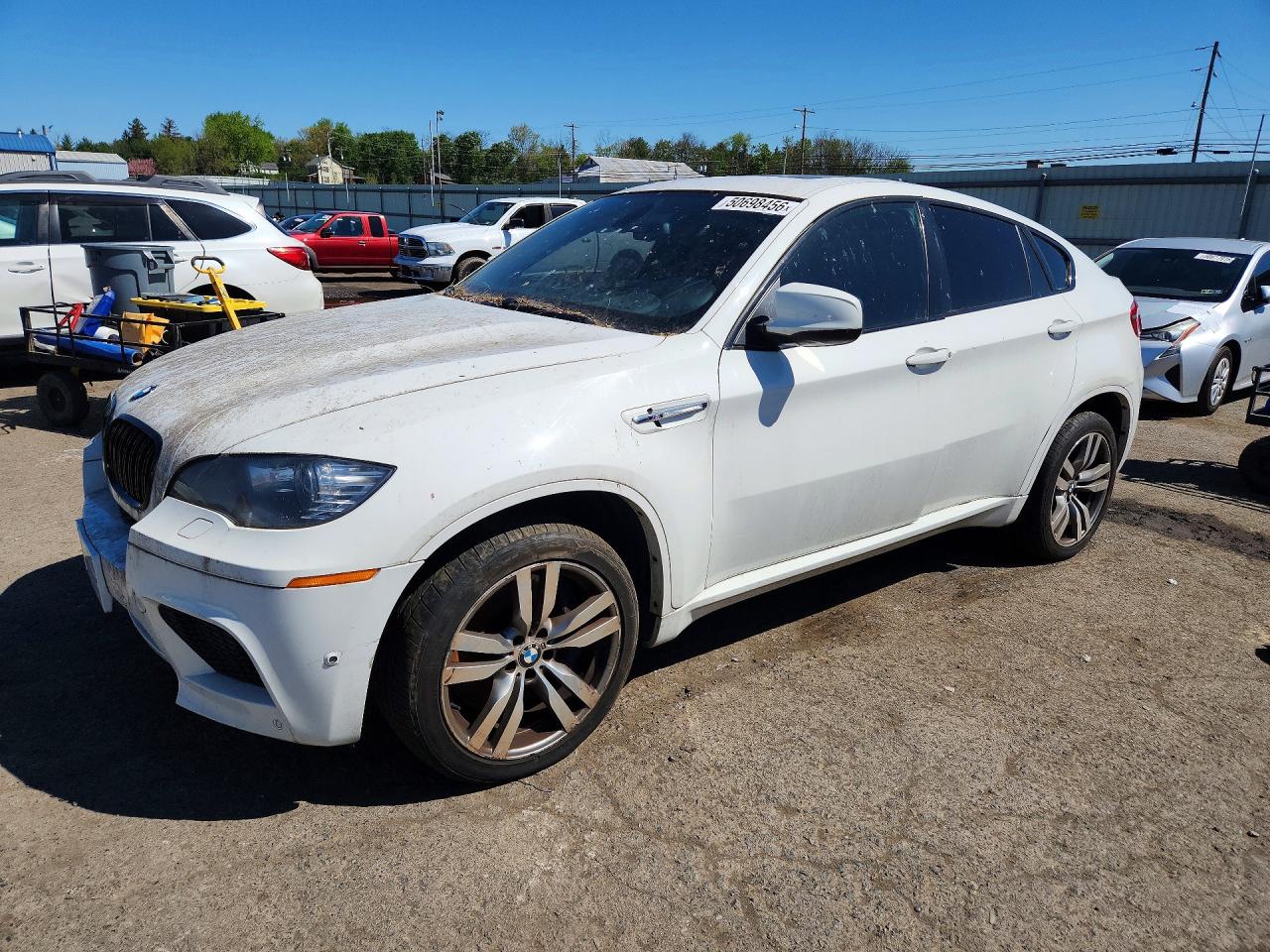 2011 BMW X6 M, VIN 5YMGZ0C50BLK14359 — Minor dents and scratches