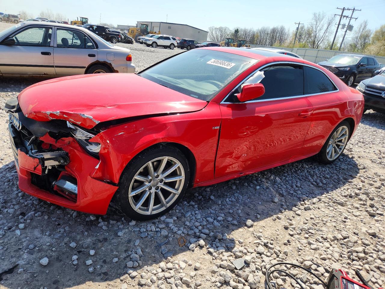 2016 Audi A5 Premium Plus, VIN WAUM2AFR6GA027857 — Front end
