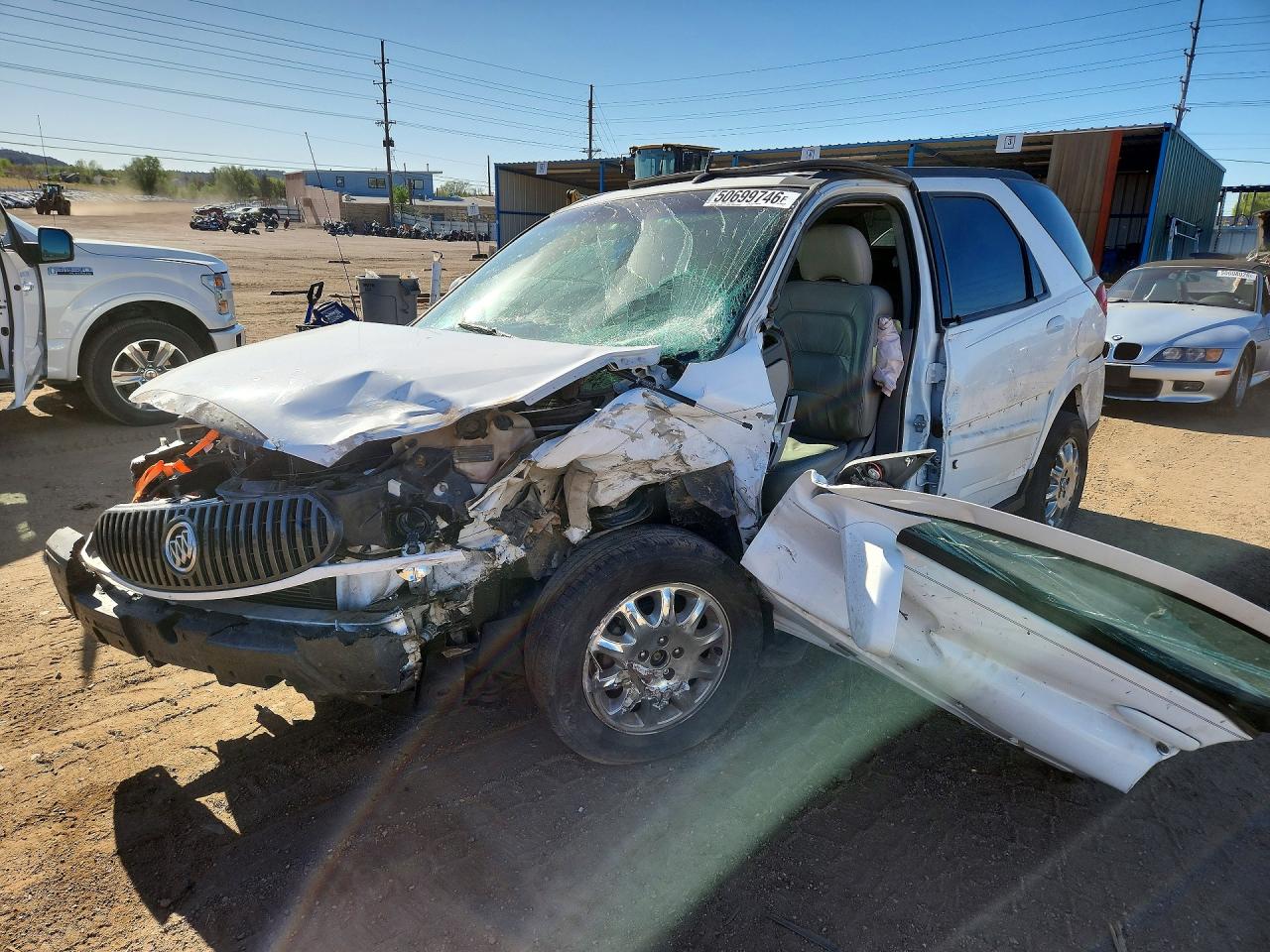 2007 Buick Rendezvous CXL, VIN 3G5DA03L57S583437 — Front end