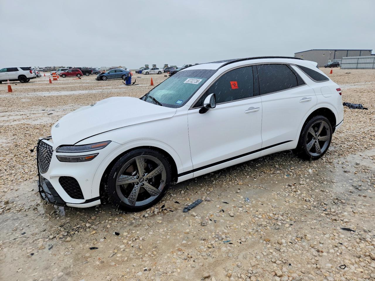 2023 Genesis GV70 2.5T, VIN KMUMADTB8PU098410 — Front end