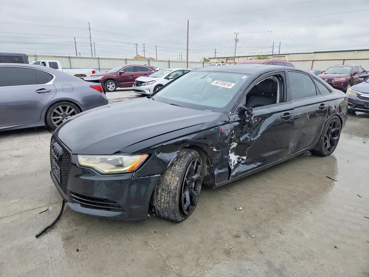 2012 Audi A6 Premium, VIN WAUBGAFC4CN006304 — Side