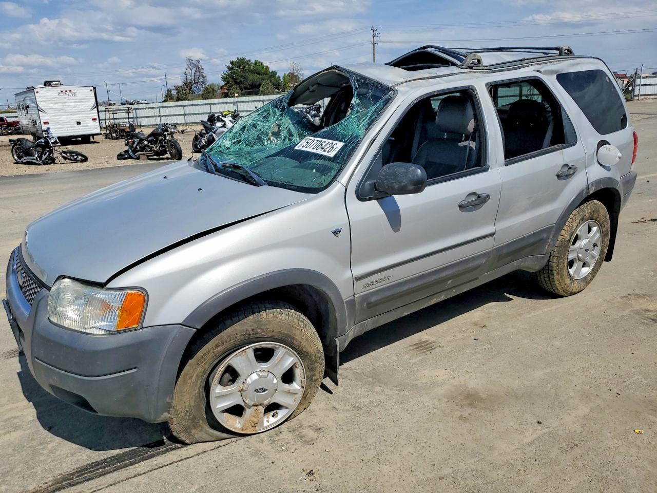 2002 Ford Escape XLT Choice, VIN 1FMYU03132KD67506 — Rollover