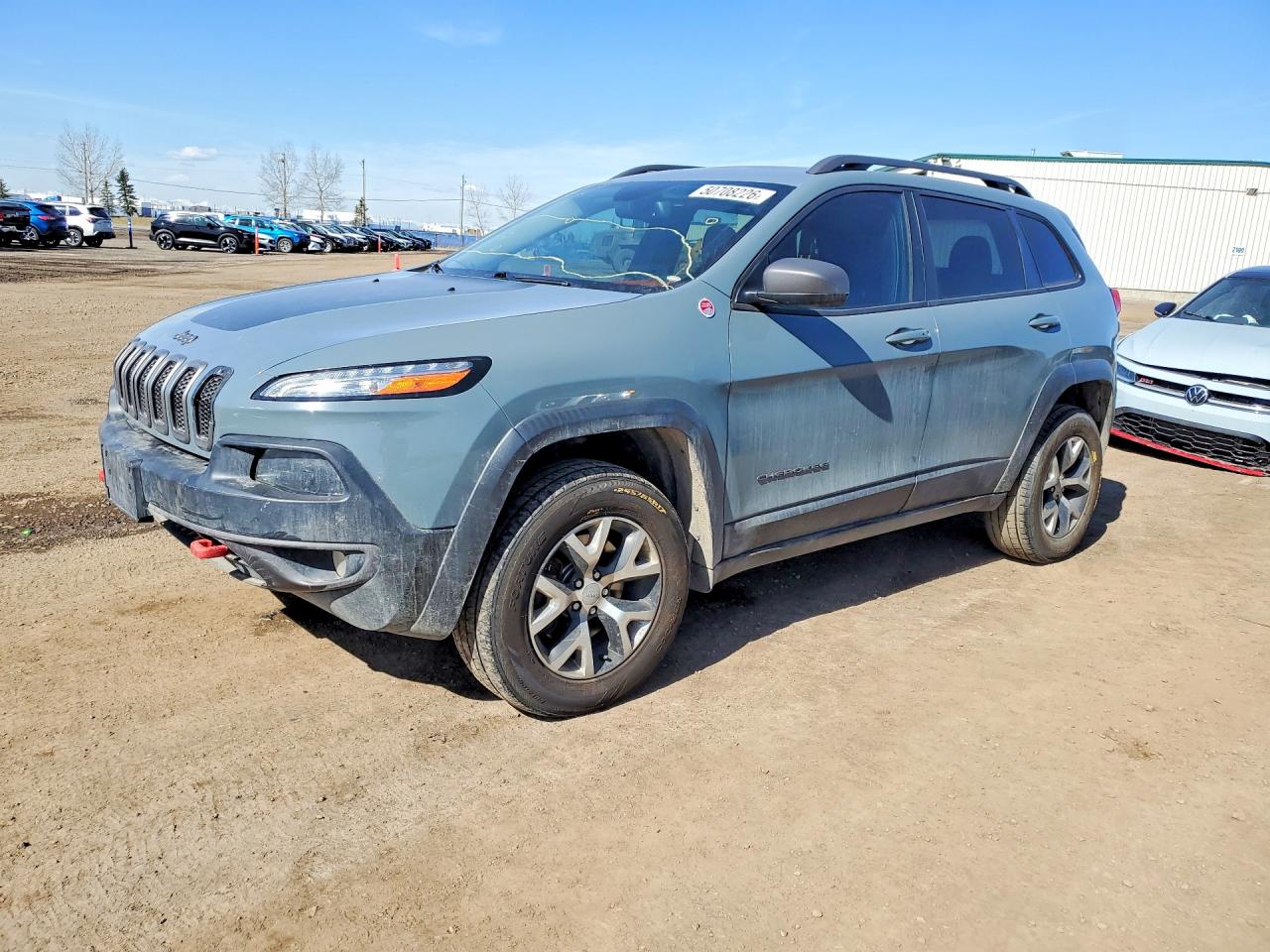 2014 Jeep Cherokee Trailhawk, VIN 1C4PJMBS7EW304786 — Перед