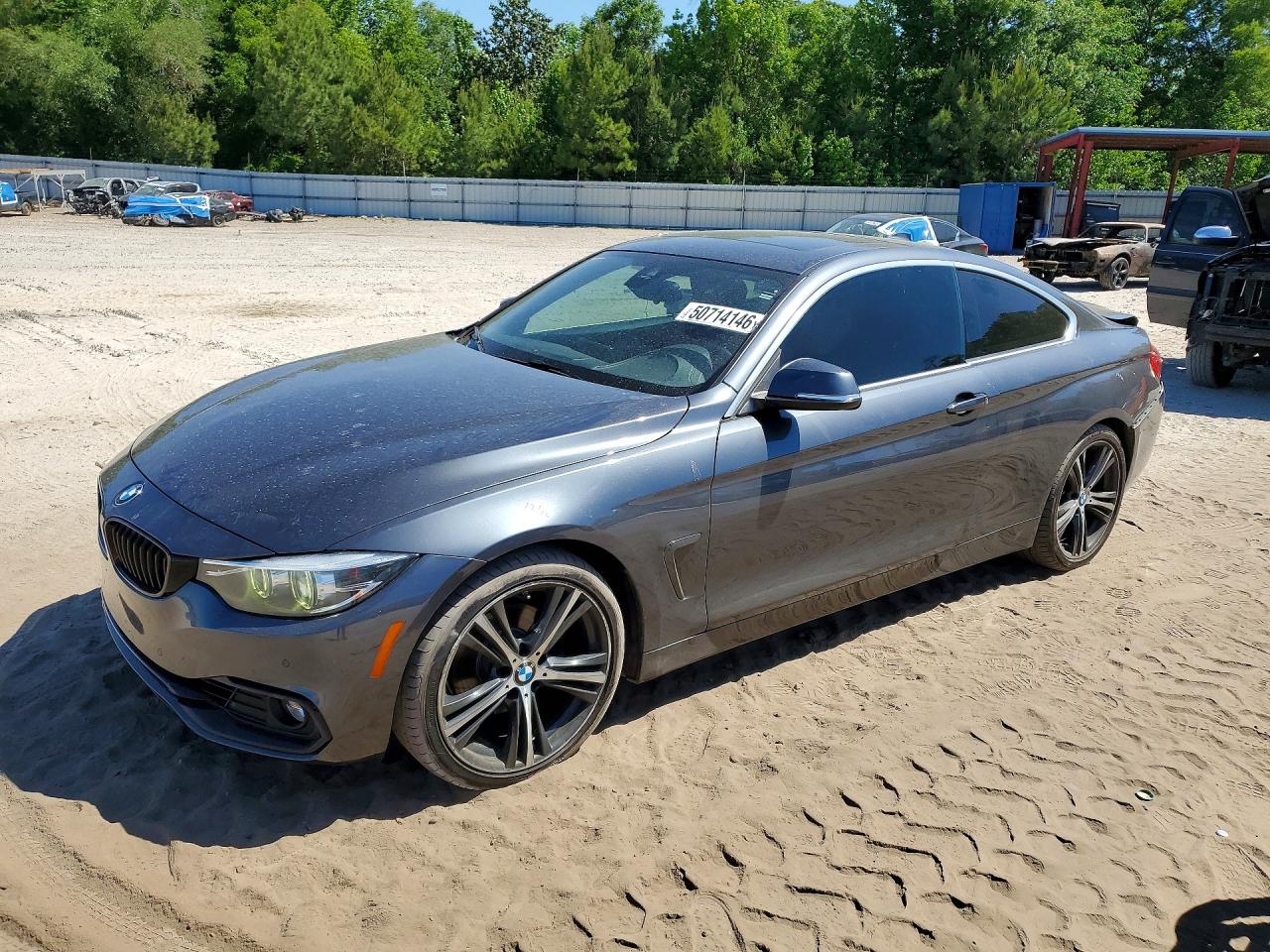 2019 BMW 4 Series 430i, VIN WBA4W3C55KAF93098 — Rear end