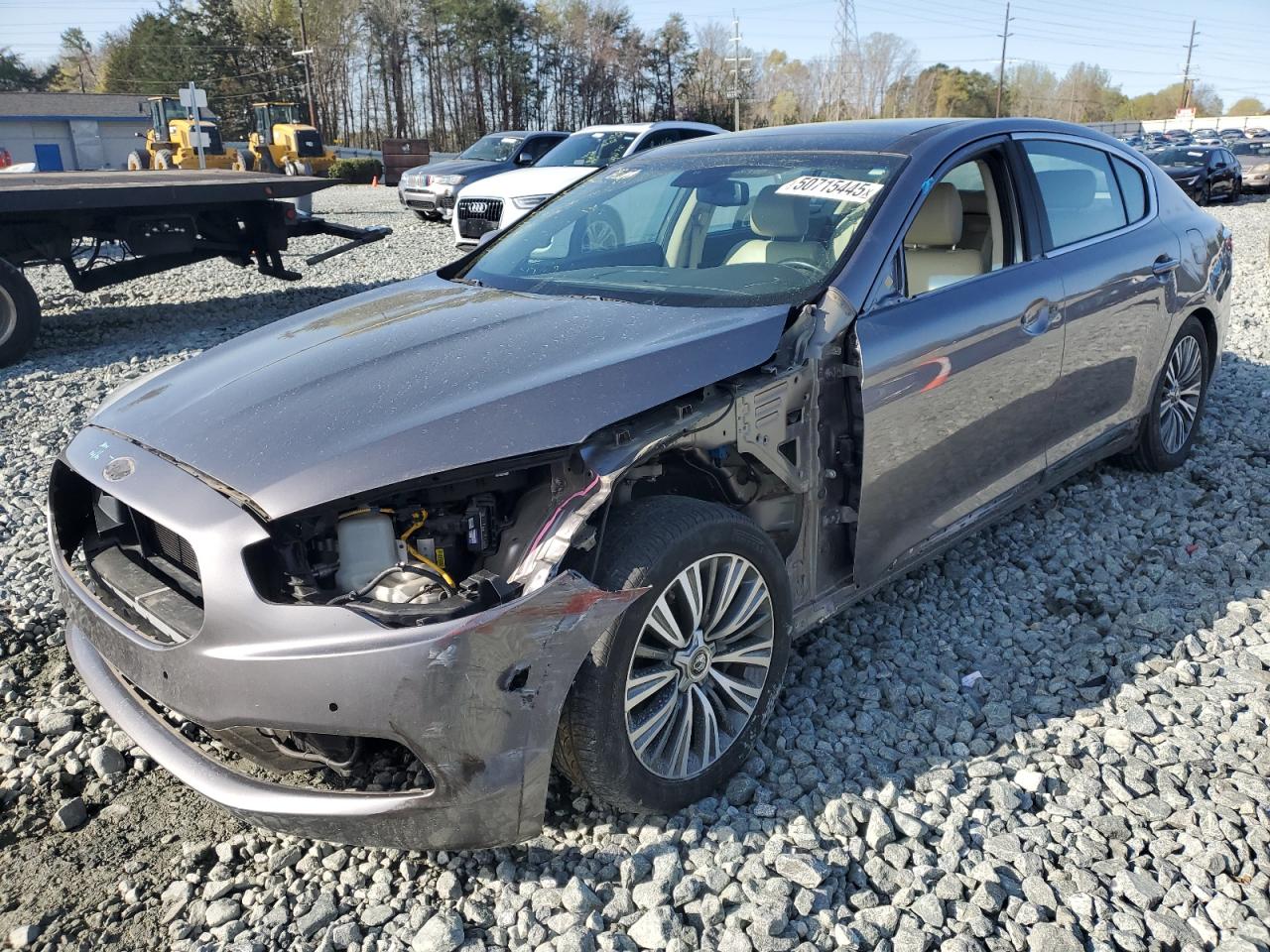 2016 Kia K900 Luxury, VIN KNALU4D35G6031486 — Front end