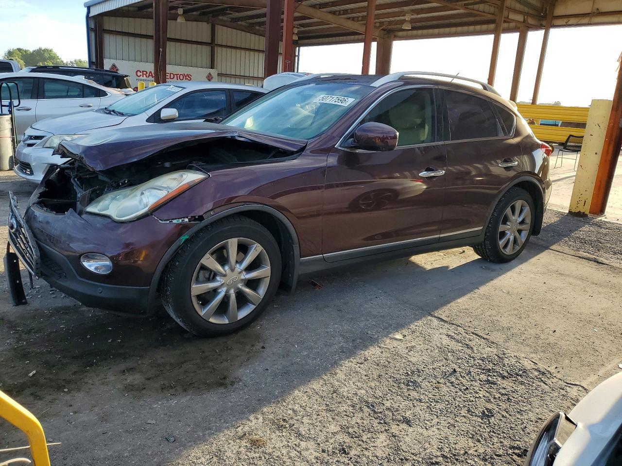 2013 Infiniti EX Journey, VIN JN1BJ0HP7DM430178 — Front end