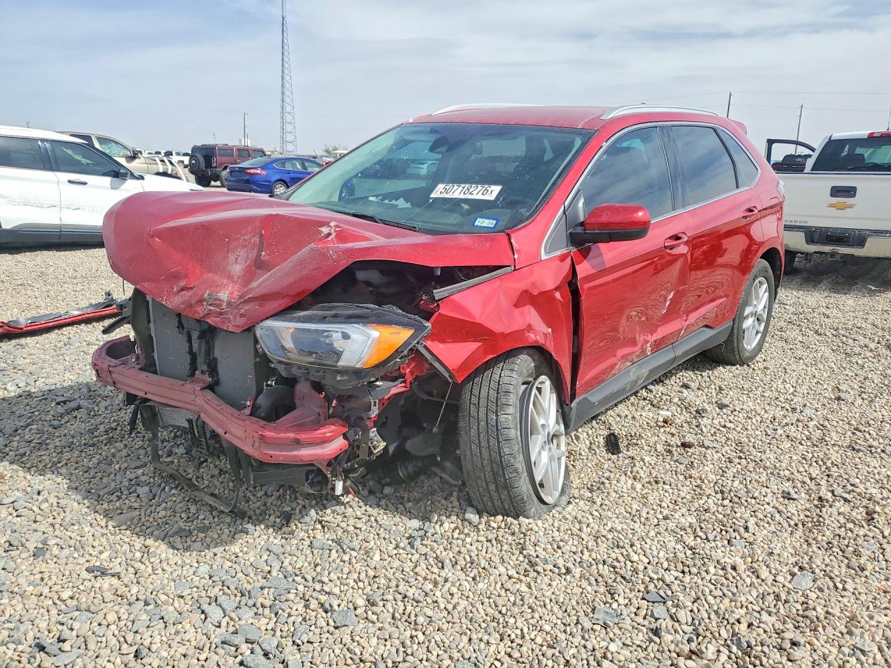 2024 Ford Edge SEL, VIN 2FMPK4J90RBB07652 — Front end