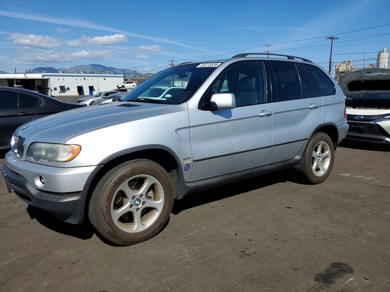 2002 BMW X5 3.0i, VIN 5UXFA535X2LP38884 — Зад