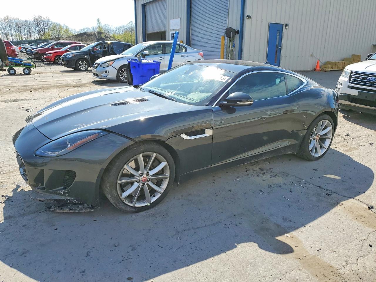 2015 Jaguar F-Type S, VIN SAJWA6BC3F8K14333 — Перед