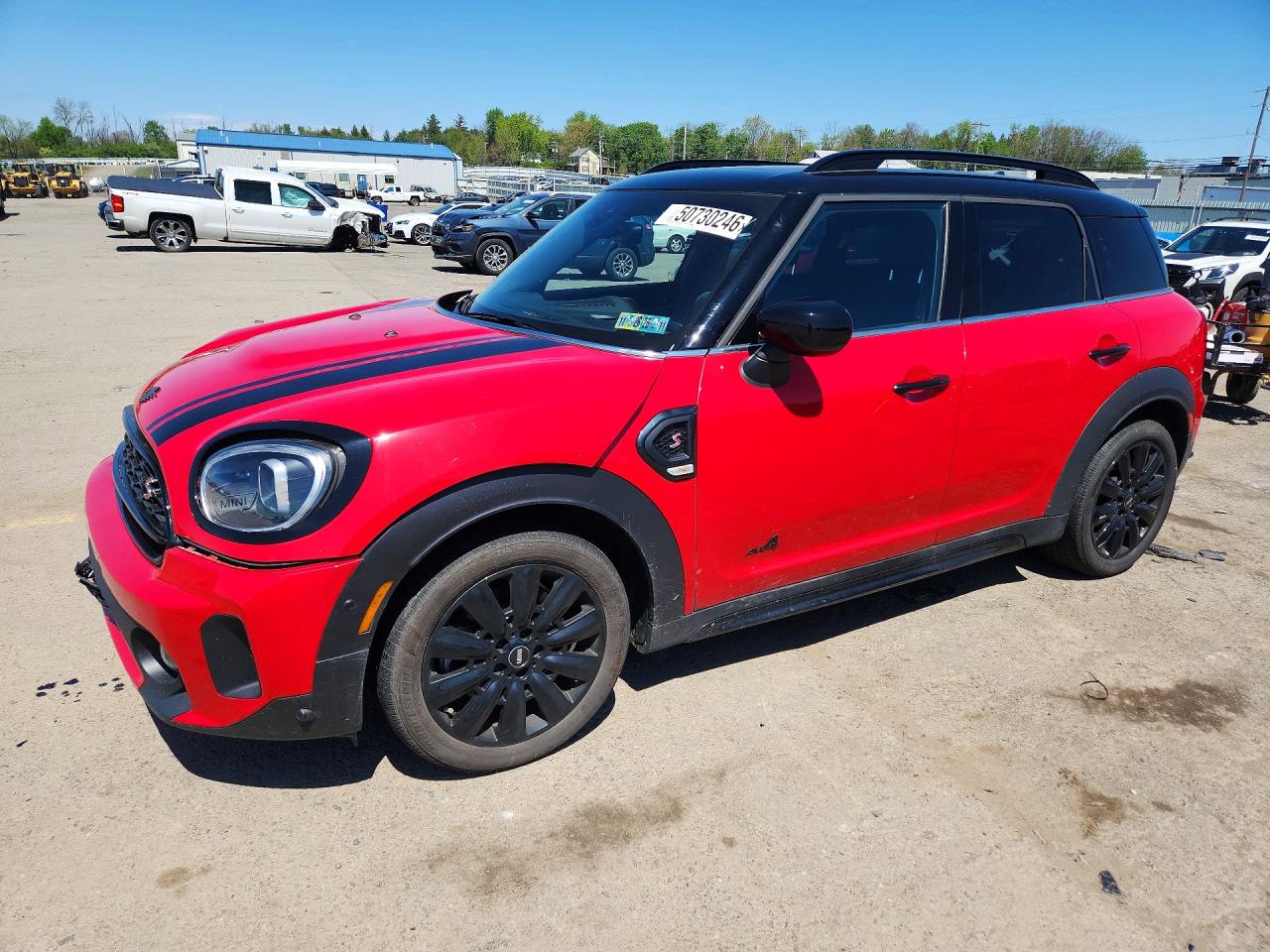 2024 MINI Countryman Cooper S, VIN WMZ83BR02R3S09356 — Front end