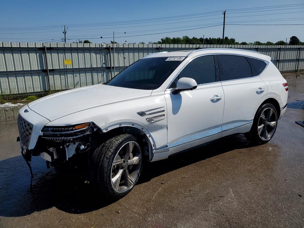2025 Genesis GV80 Prestige, VIN KMUHEESC3SU280949 — Front end