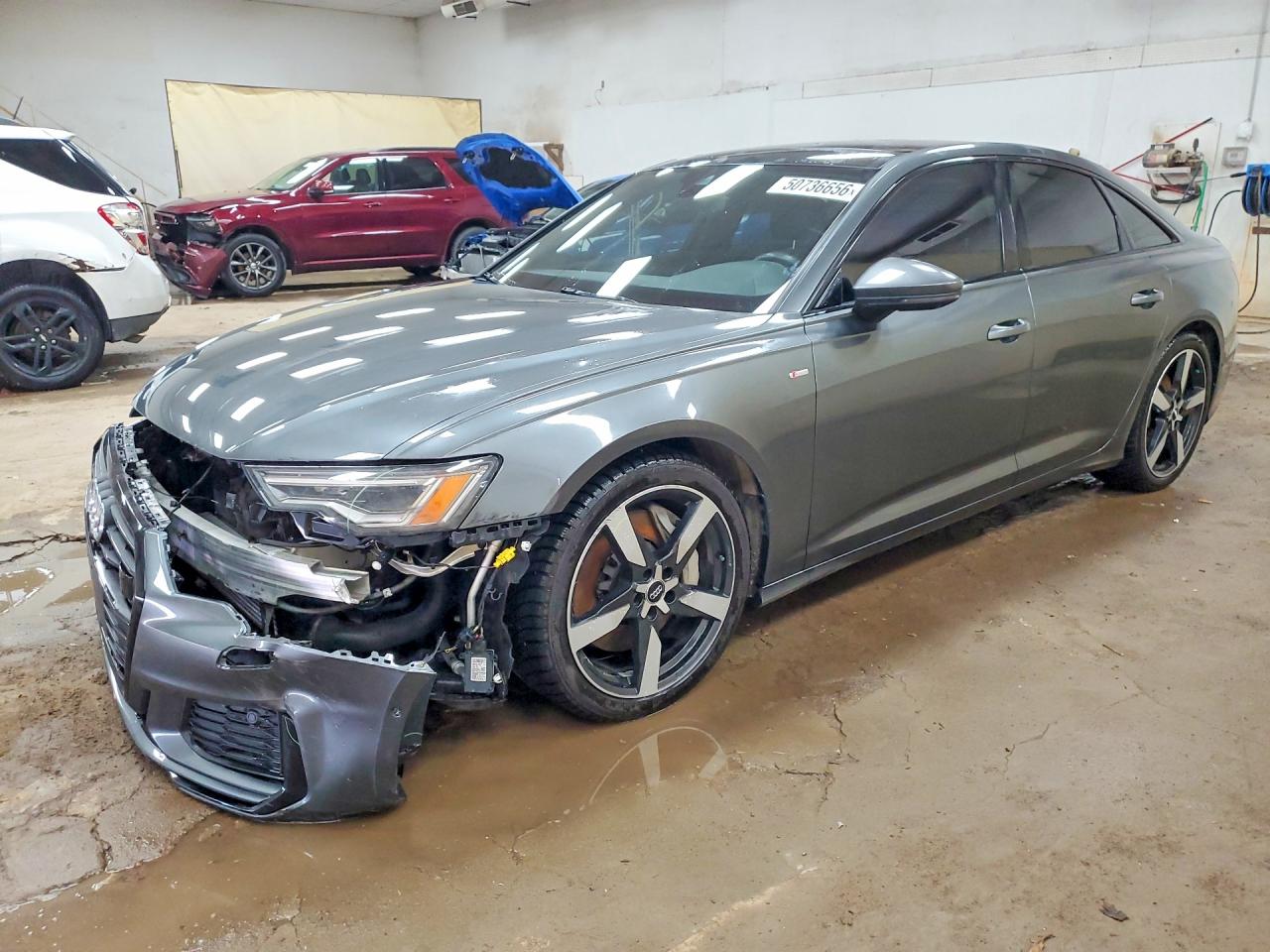 2020 Audi A6 Premium Plus, VIN WAUL2AF21LN074523 — Front end