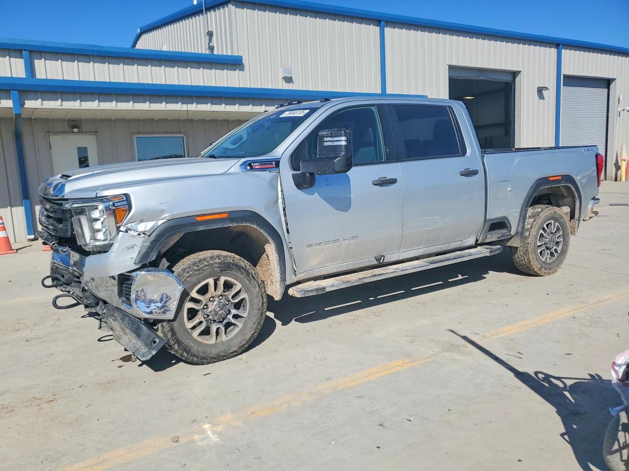 2023 GMC Sierra 3500HD Pro, VIN 1GT49SEY9PF213375 — Front end