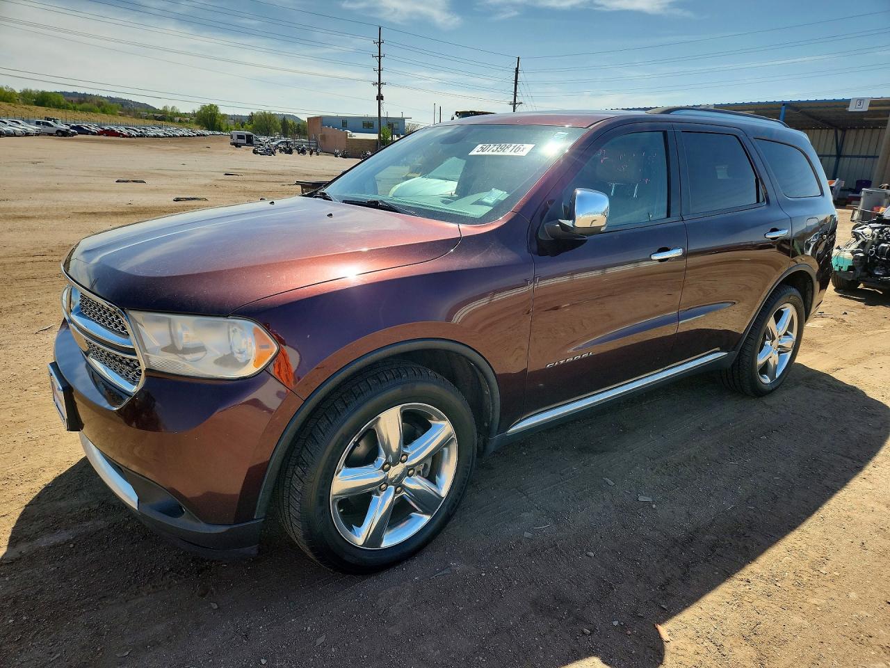 2012 Dodge Durango Citadel, VIN 1C4SDJETXCC159312 — Mechanical