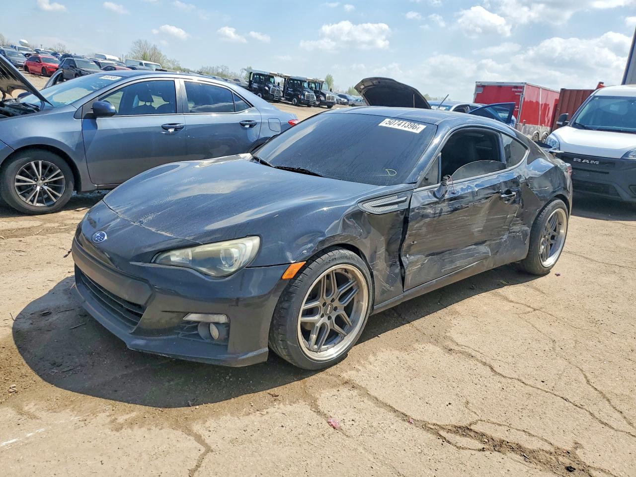 2013 Subaru BRZ Limited, VIN JF1ZCAC12D2608952 — Side