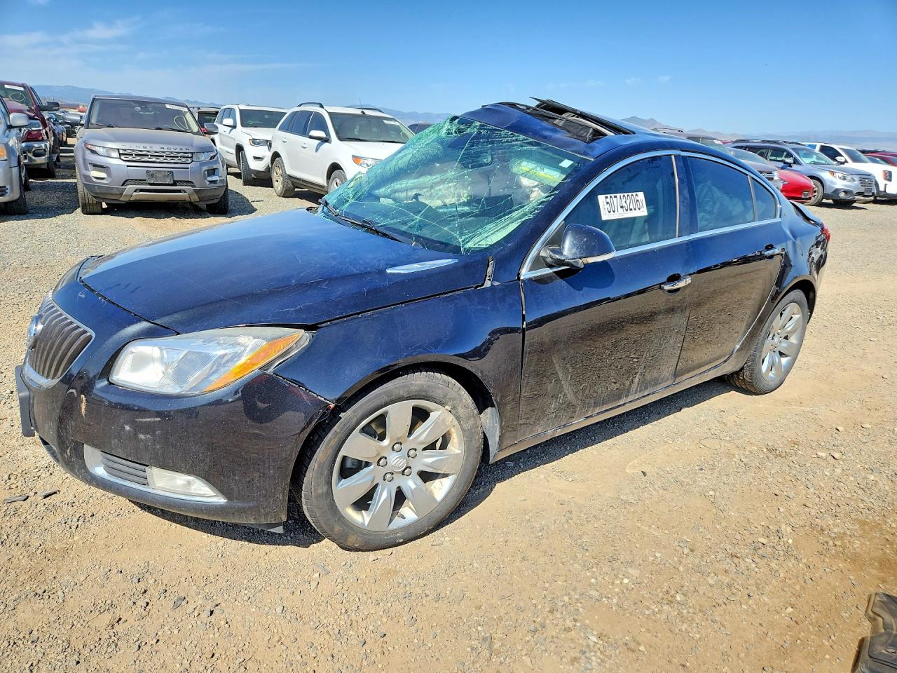 2012 Buick Regal Turbo Premium 2, VIN 2G4GT5GV6C9190848 — Side