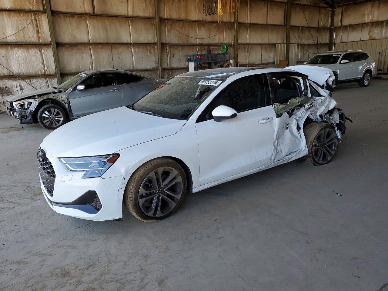 2026 Audi A3 Premium Plus, VIN WAUGUDGY3TA038811 — Rear end