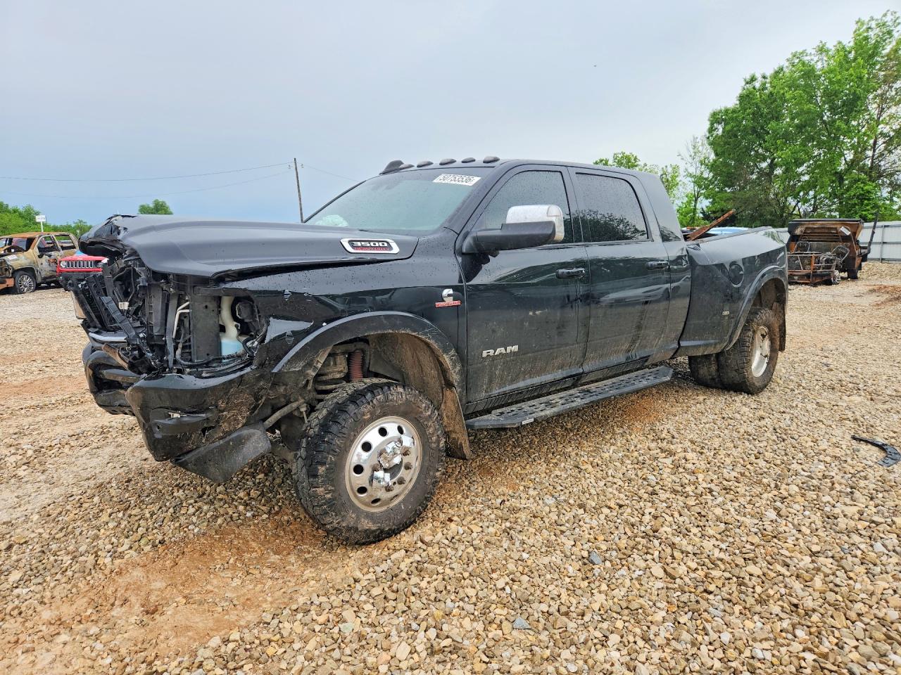 2019 Ram 3500 Laramie, VIN 3C63RRML5KG665090 — Front end