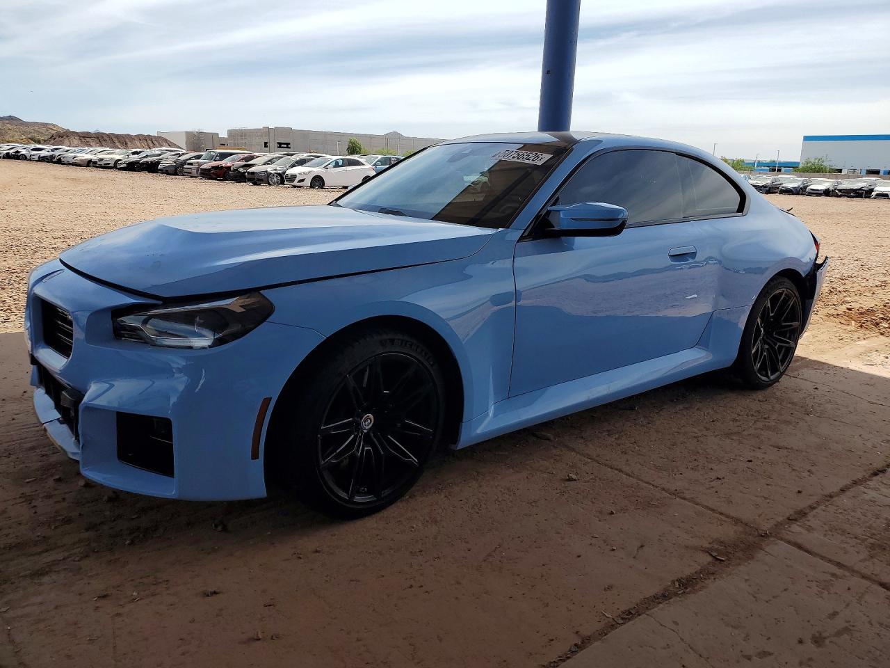 2023 BMW M2, VIN 3MF13DM04P8D14986 — Rear end