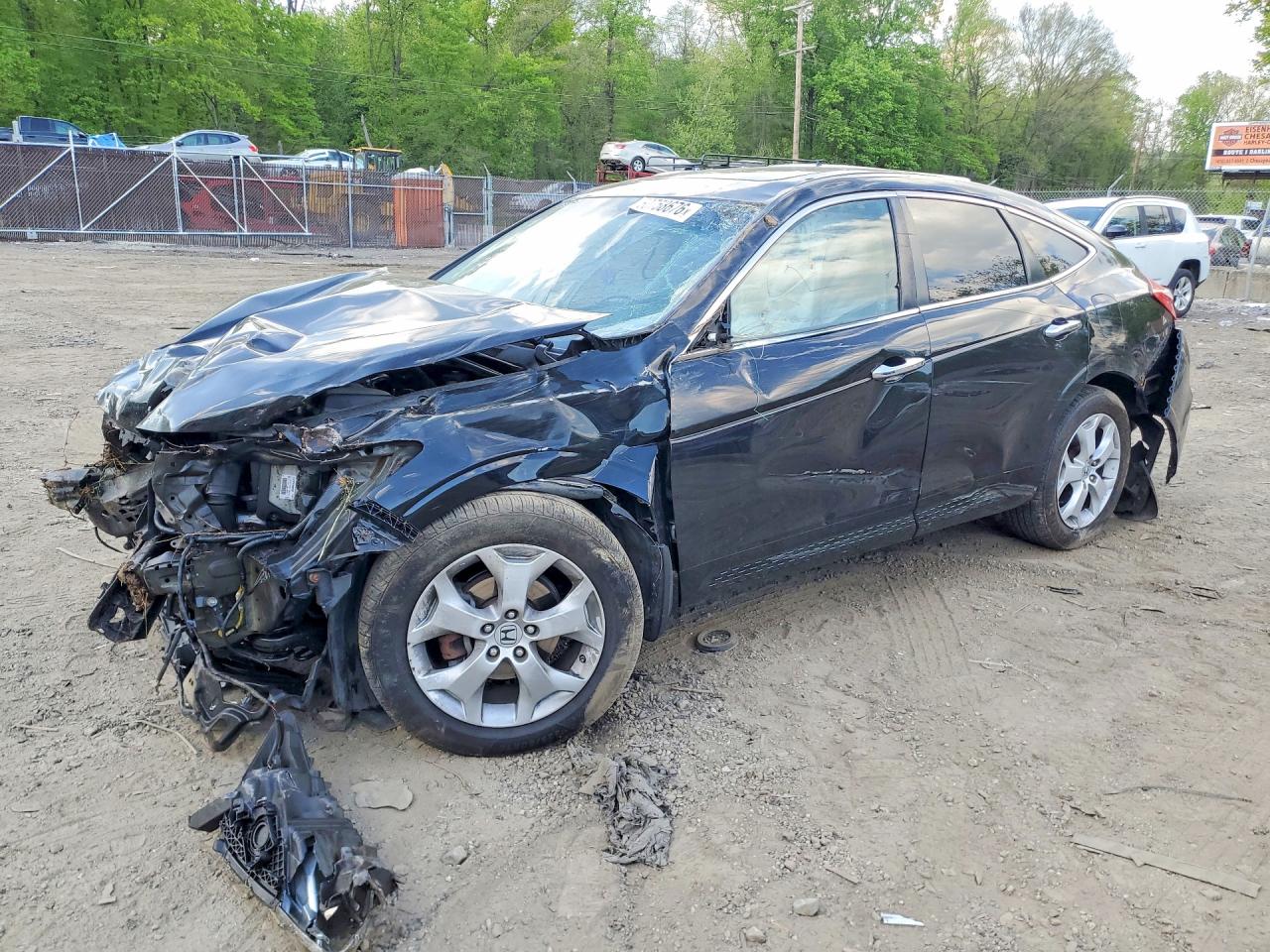 2010 Honda Crosstour EX-L, VIN 5J6TF2H50AL011856 — Rollover