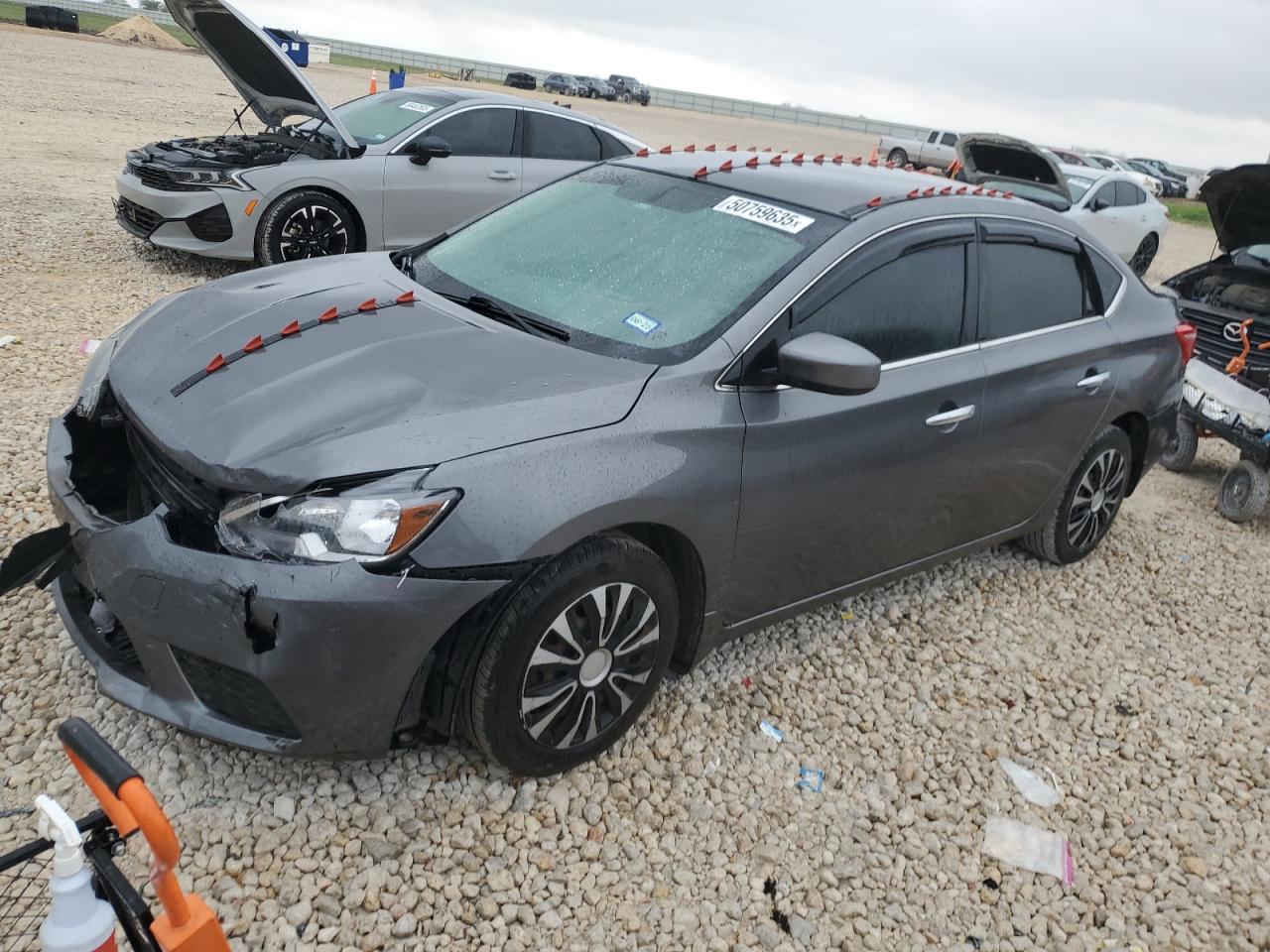 2016 Nissan Sentra SL, VIN 3N1AB7AP1GY303245 — Front end