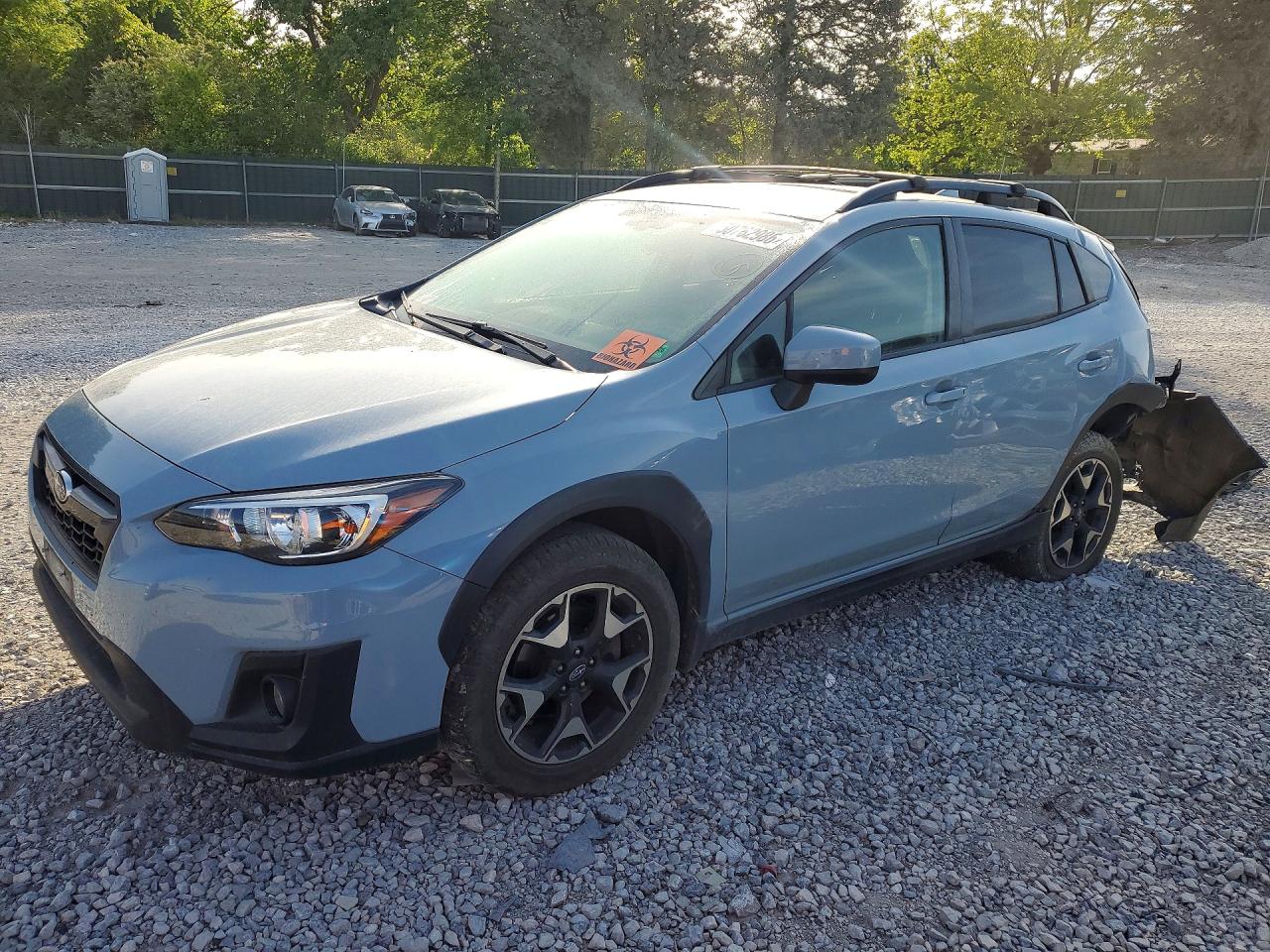 2019 Subaru Crosstrek Premium, VIN JF2GTAEC6K8257376 — Rear end