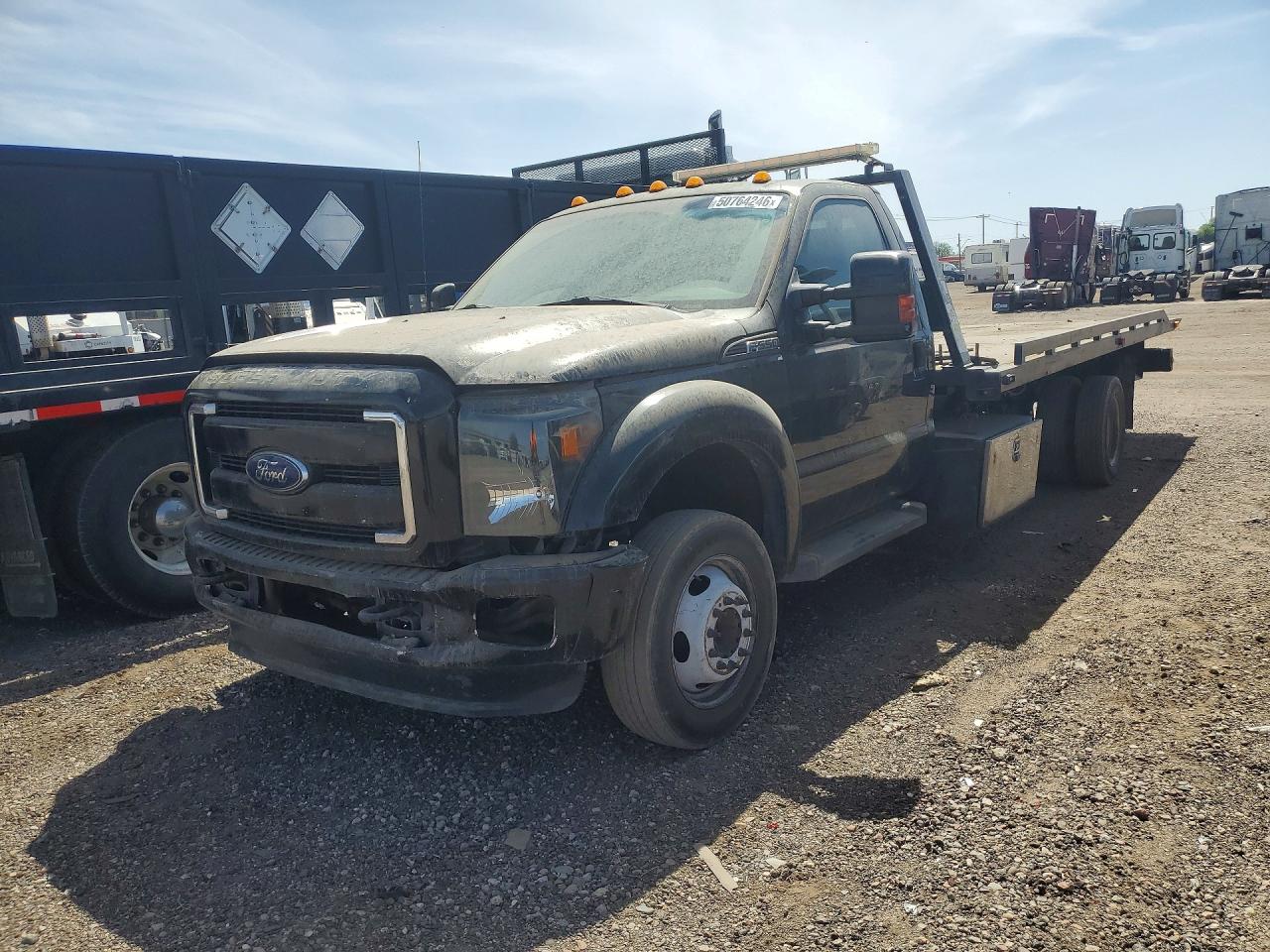 2014 Ford F-550 XL, VIN 1FDUF5GY9EEB37548 — Front end