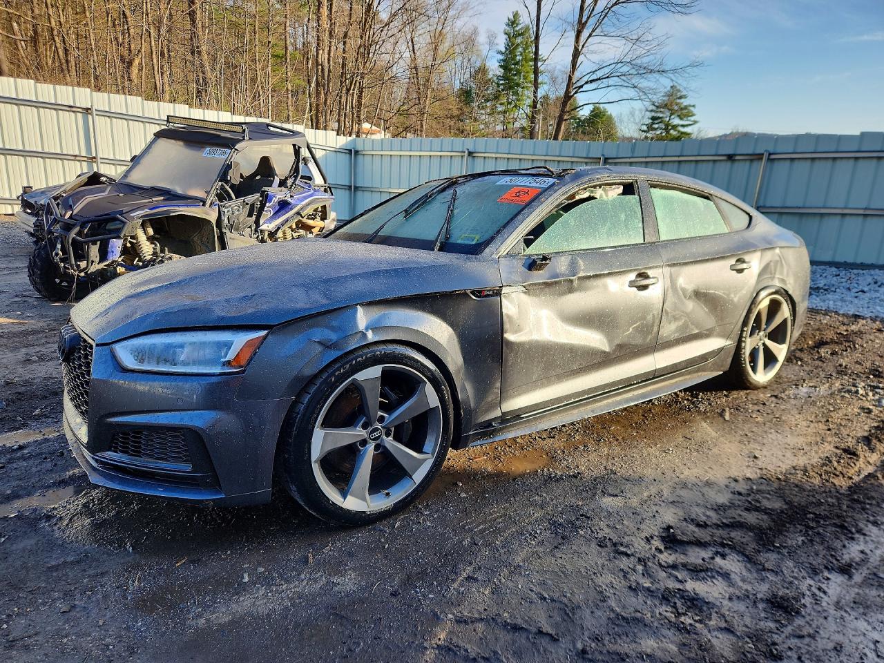 2019 Audi S5 Sportback Premium Plus, VIN WAUB4CF53KA017631 — Rollover
