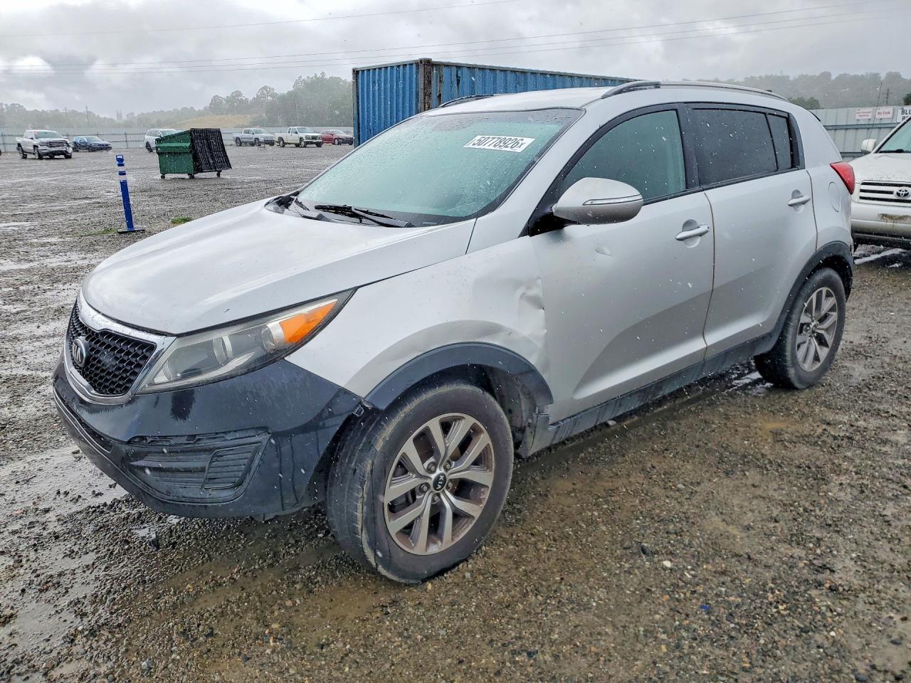 2014 Kia Sportage LX, VIN KNDPB3AC5E7547430 — Vandalism