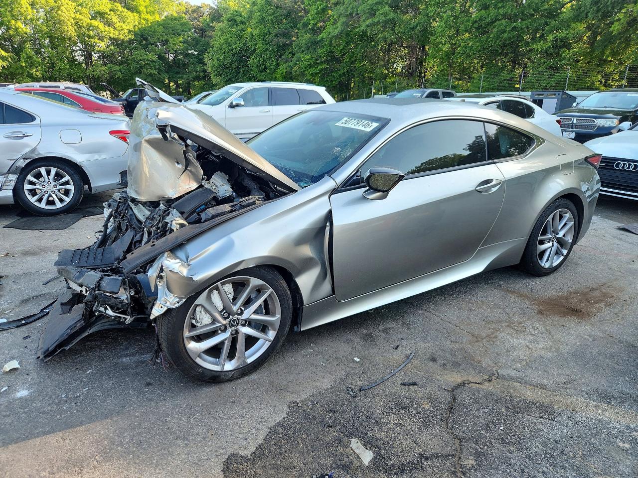 2021 Lexus RC 300, VIN JTHAA5BC3M5011295 — Перед