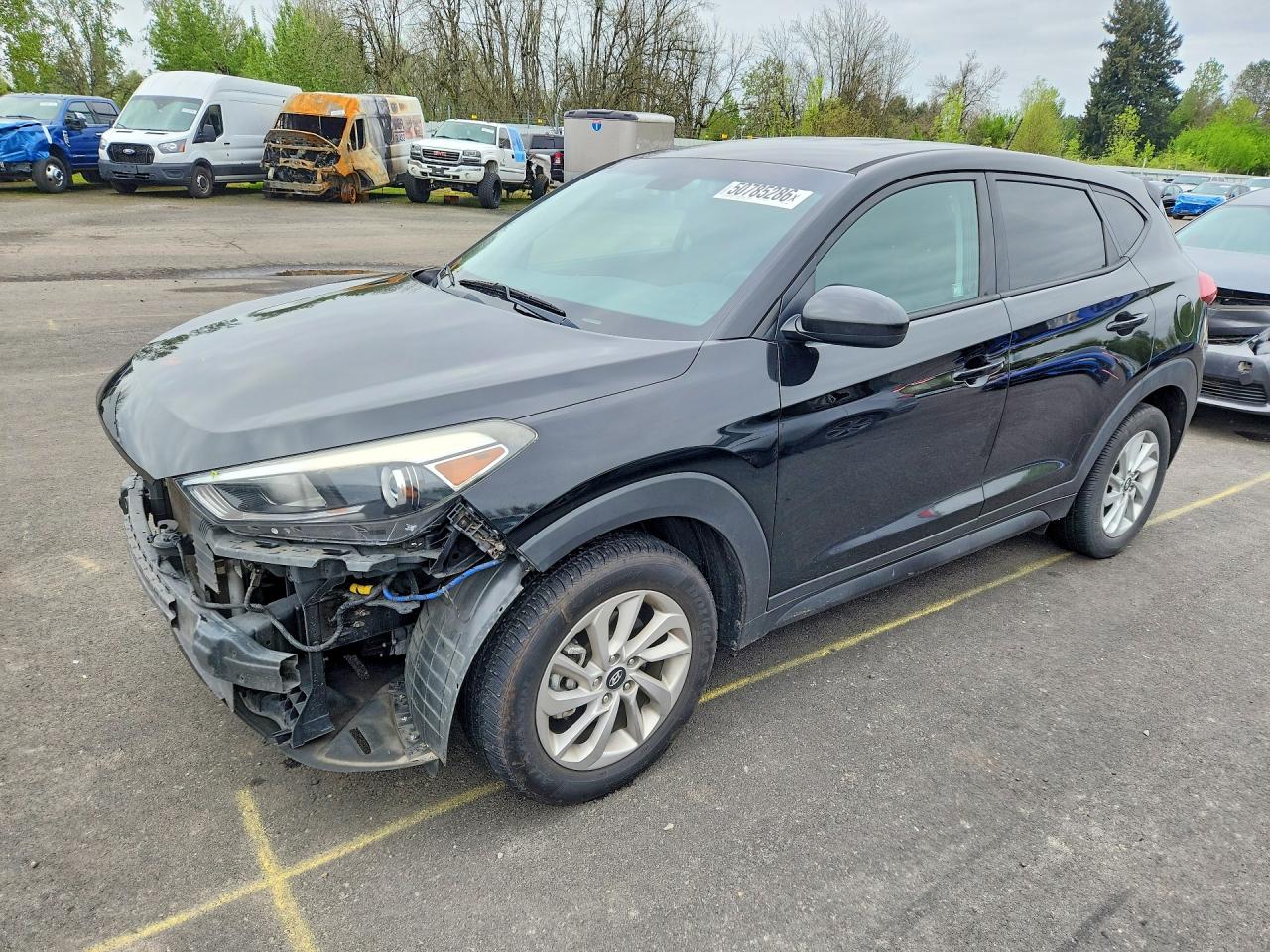 2017 Hyundai Tucson SE, VIN KM8J23A40HU555998 — Front end