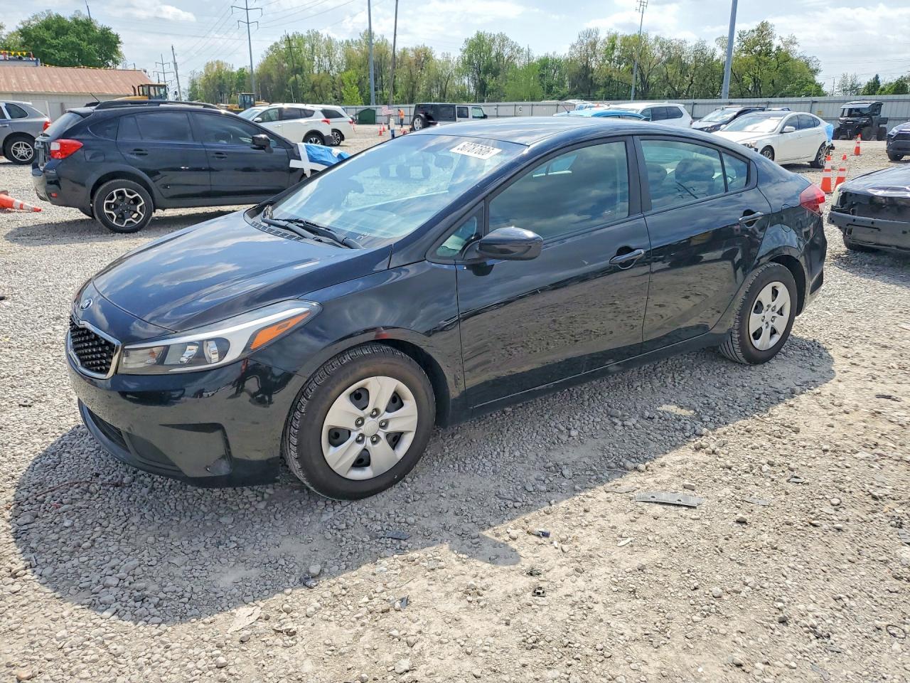 2017 Kia Forte LX, VIN 3KPFK4A7XHE093135 — Hail