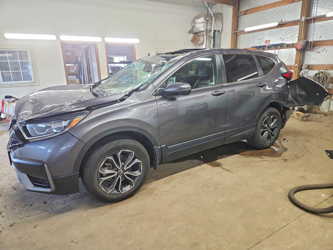 2021 Honda CR-V EX-L, VIN 5J6RW2H81ML003712 — Крыша