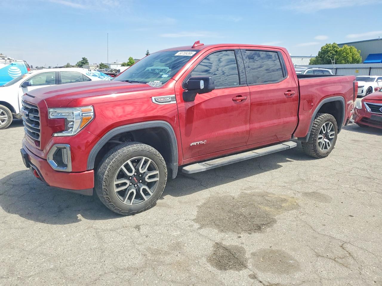 2021 GMC Sierra 1500 AT4, VIN 3GTP9EED4MG244426 — Missing or altered VIN