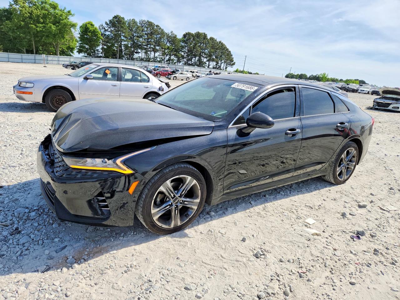 2023 Kia K5 EX, VIN 5XXG34J21PG173743 — Rear end