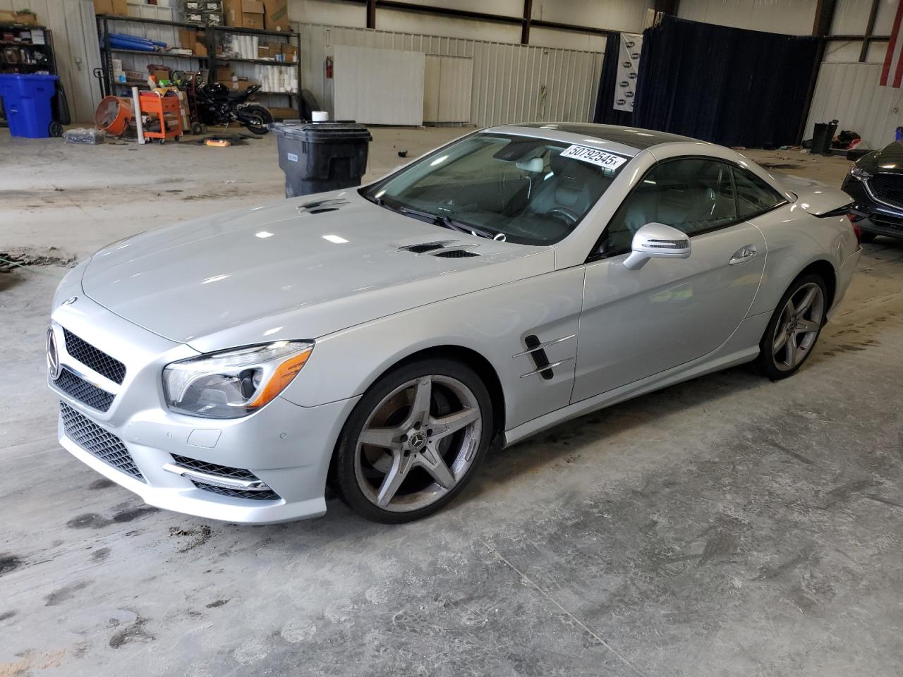 2016 Mercedes-Benz SL 400, VIN WDDJK6FA0GF038696 — Rear end
